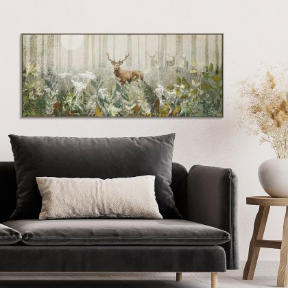 Luna Gaze - Framed Canvas