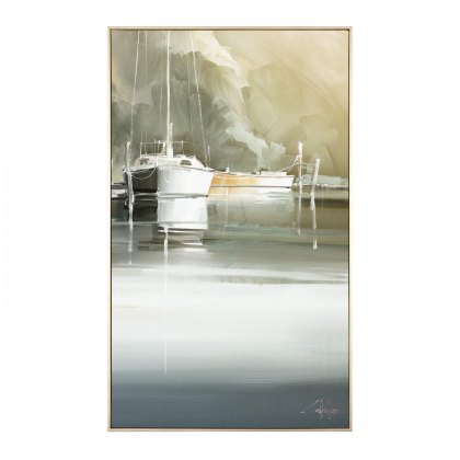 Marina Days - Framed Canvas Marina Days - Framed Canvas