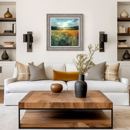 Meadow Muse Small - Framed Canvas