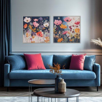 Modern Melody - Framed Canvas