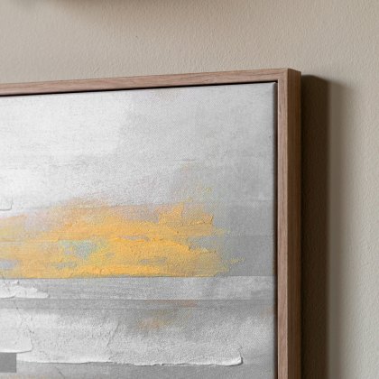 Modern Sunset - Framed Canvas Set of 2
