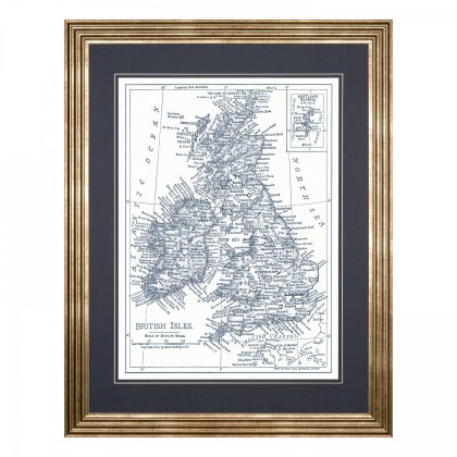 The British Isles - Framed Art