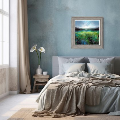 Time Stands Still (Small) - Framed Canvas