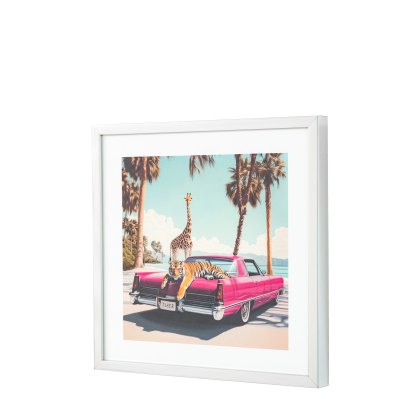 Beached Safari - Framed Art