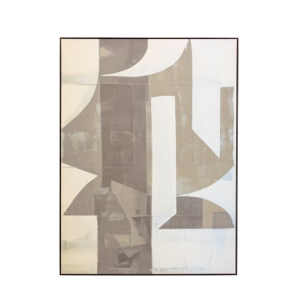 Betong Abstract - Framed Canvas
