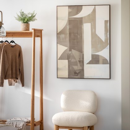 Betong Abstract - Framed Canvas