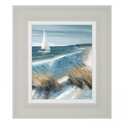 White Sails & Making Waves S/2 Canvas - Wall Art White Sails & Making Waves S/2 Canvas - Wall Art