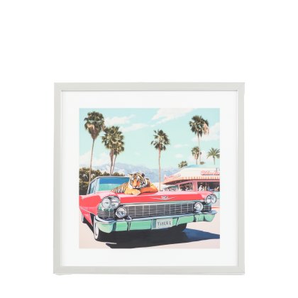 Wild Rest Stop - Framed Art