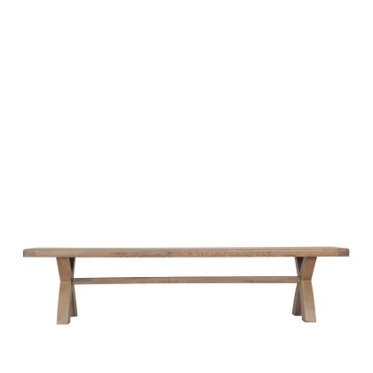 Newport - Cross Leg Dining Bench