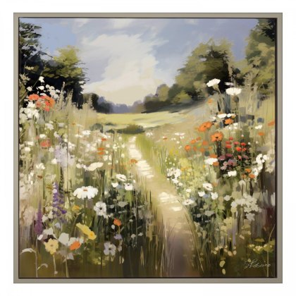 Wildflower Wander - Framed Canvas