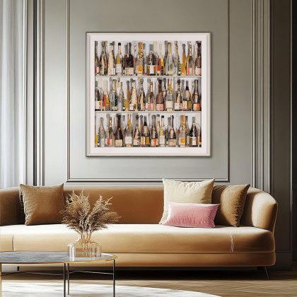 Wines Of The World - Framed Art