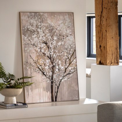 Blossom Breeze - Framed Canvas