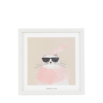 Catwalk Star - Framed Art