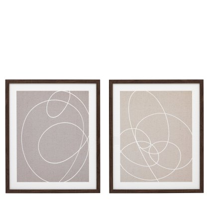 Continuation - Framed Art Set of 2