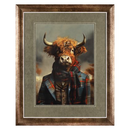 Dapper Highlander - Framed Art