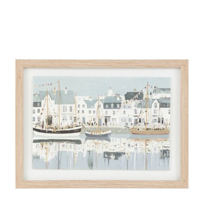 Dockside Days - Framed Art