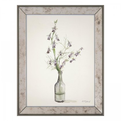 Amethyst Orchids - Framed Art