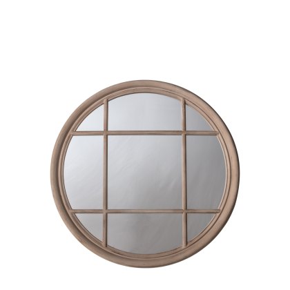 Eccleston - Round Mirror Clay