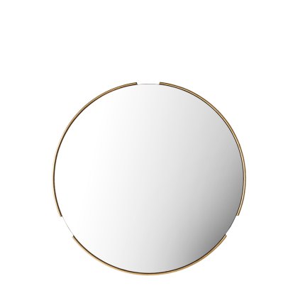 Fitzroy - Round Mirror Gold