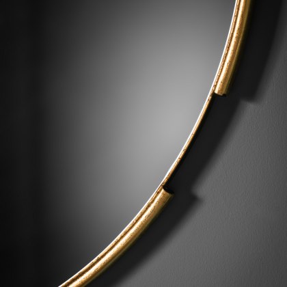 Fitzroy - Round Mirror Gold