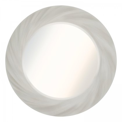 Barley - Twist Mirror Off White