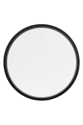 Higgins - Round Mirror Black