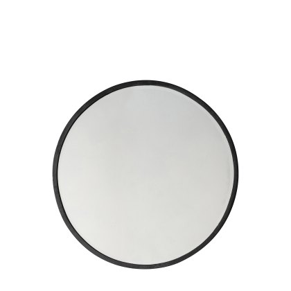 Higgins - Round Mirror Black