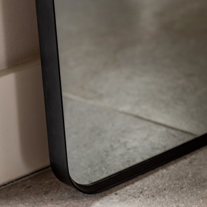 Holworth - Arch Mirror Black