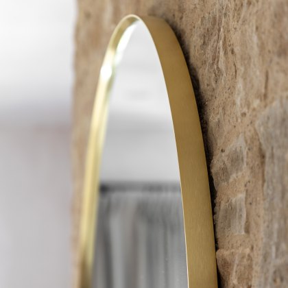 Holworth - Overmantle Mirror Gold