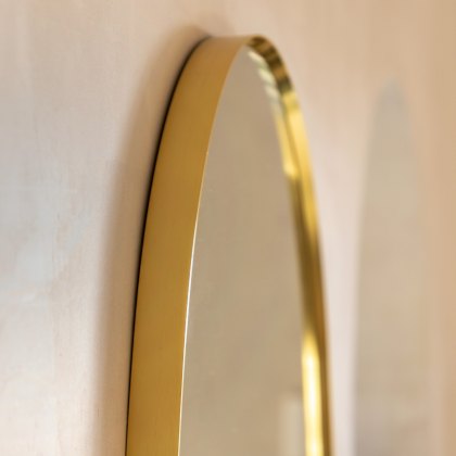 Holworth - Pebble Mirror Gold