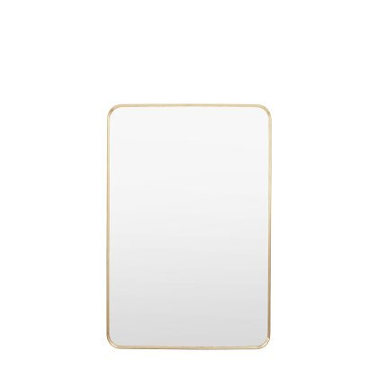 Holworth - Rectangle Mirror Gold