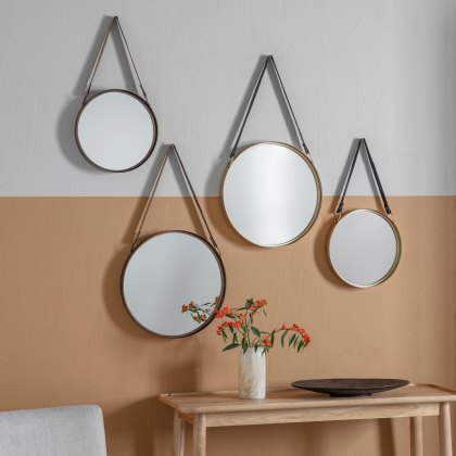 Marston - Mirrors Bronze (Set of 2) 400 &