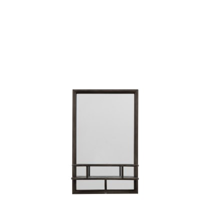 Milton - Rectangle Mirror Black