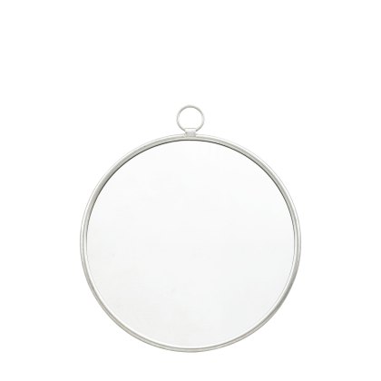 Bayswater - Silver Round Mirror