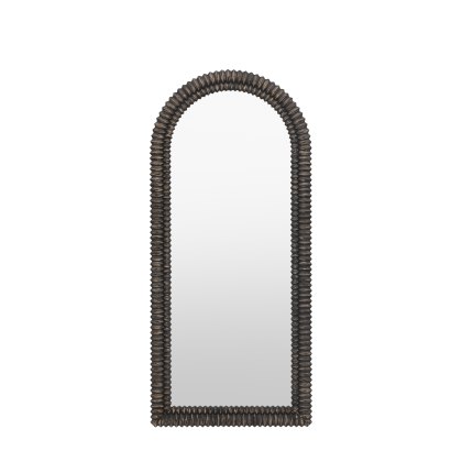 Pimlico - Arch Leaner Black Wash Mirror