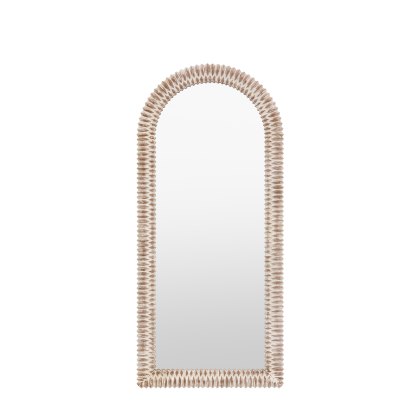 Pimlico - Arch Leaner White Wash Mirror