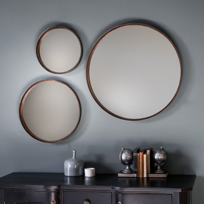 Reading - Round Mirror (2pk)