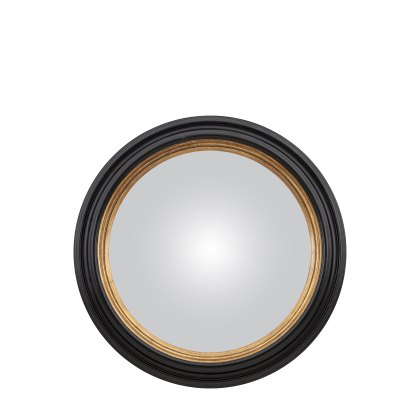 Rockbourne - Convex Mirror Black & Gold