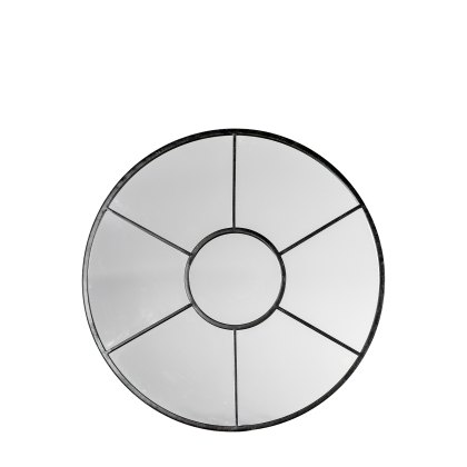 Valence - Round Mirror Black