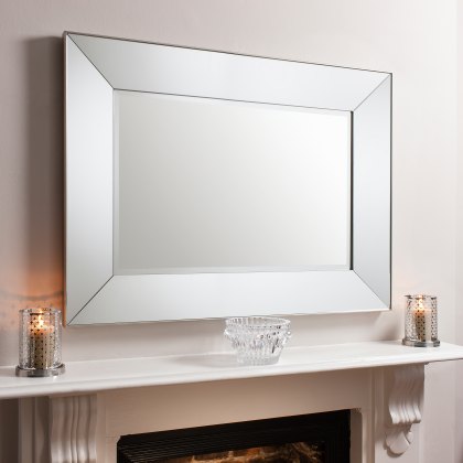 Vasto - Rectangle Mirror Silver
