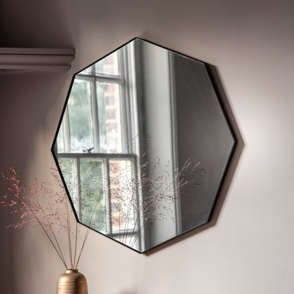 Bowie - Octagon Mirror Black