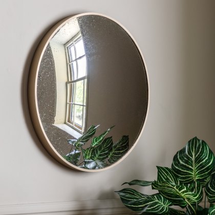 Yardley - Convex Round Mirror Bronze
