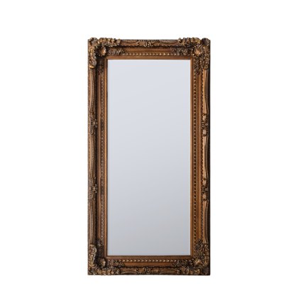 Carved - Louis Leaner Mirror Gold