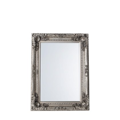 Carved - Louis Mirror Silver