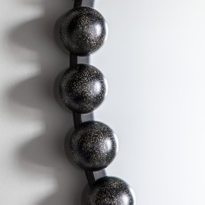 Ceretti - Round Mirror Black