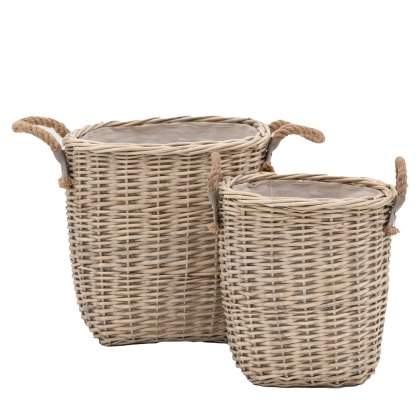 Accessories - Paraiso Square Baskets (Set of 2)