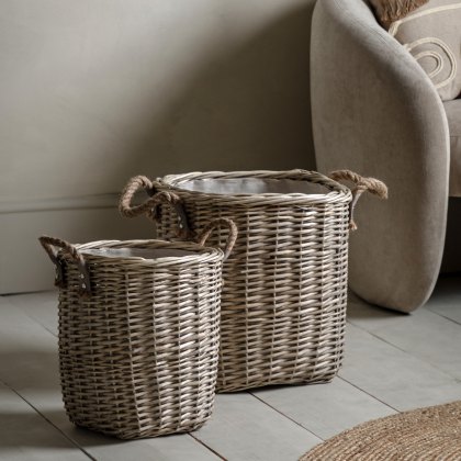 Accessories - Paraiso Square Baskets (Set of 2)