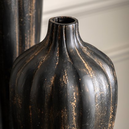 Accessories - Alda Vase Black (Set of 2)