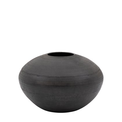 Accessories - Artistic Wide Aluminium Vase (Arrow Black) Accessories - Artistic Wide Aluminium Vase (Arrow Black)
