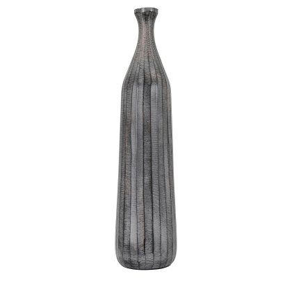 Accessories - Enya Antique Grey Bottle Vase (Large)